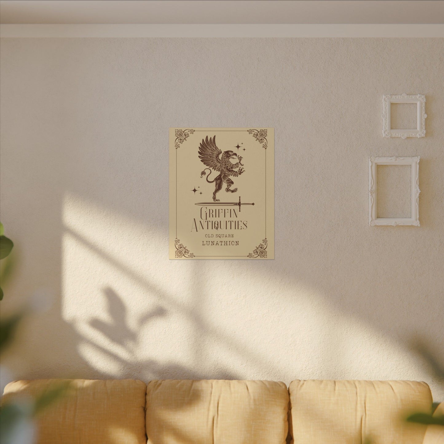 Griffin Antiquities, Canvas Gallery Wrap