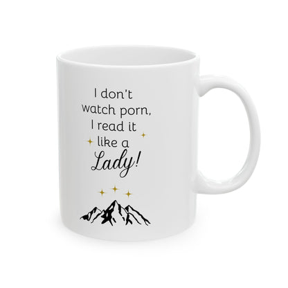 Like a Lady, Ceramic Mug 15oz