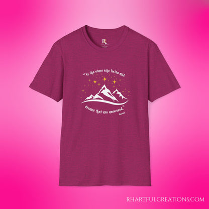 "To the Stars Who Listen", T-Shirt,