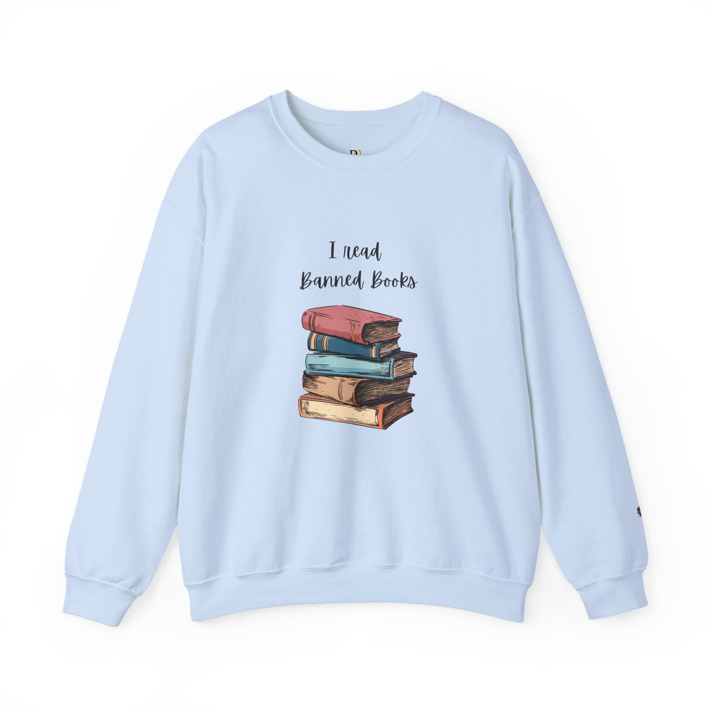“I Read Banned Books” Unisex Crewneck Sweatshirt