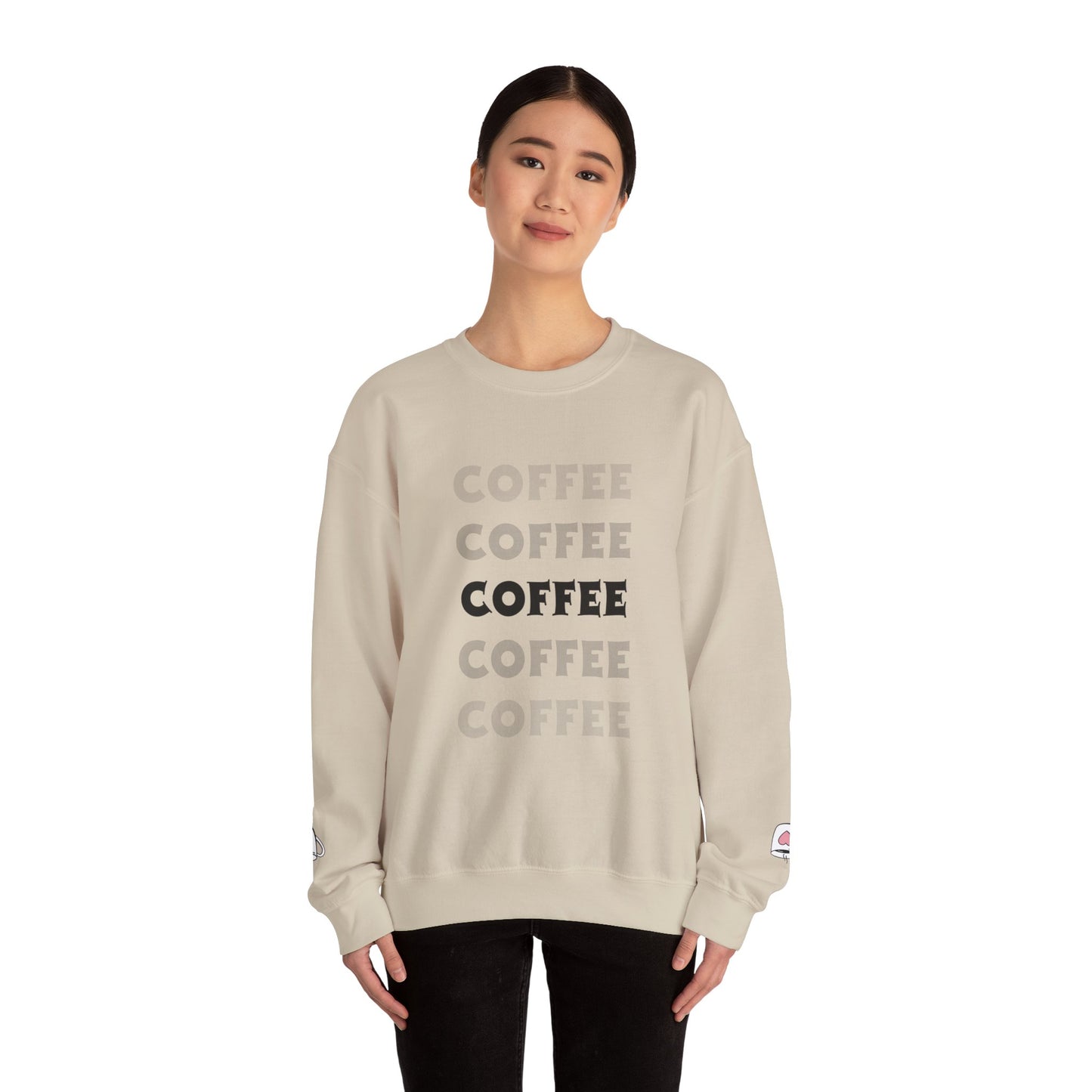 Coffee, Coffee, Coffee, Crewneck Sweatshirt
