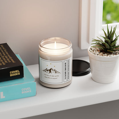 "To the Stars Who Listen" Scented Soy Candle