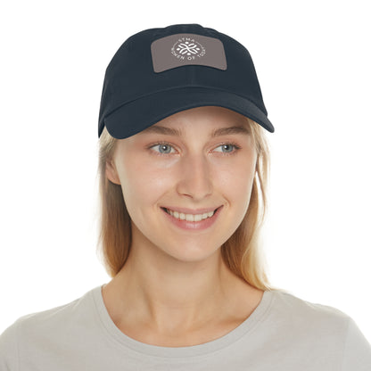 Women of Today Hat with Leather Patch (Rectangle)(Darker Colors)