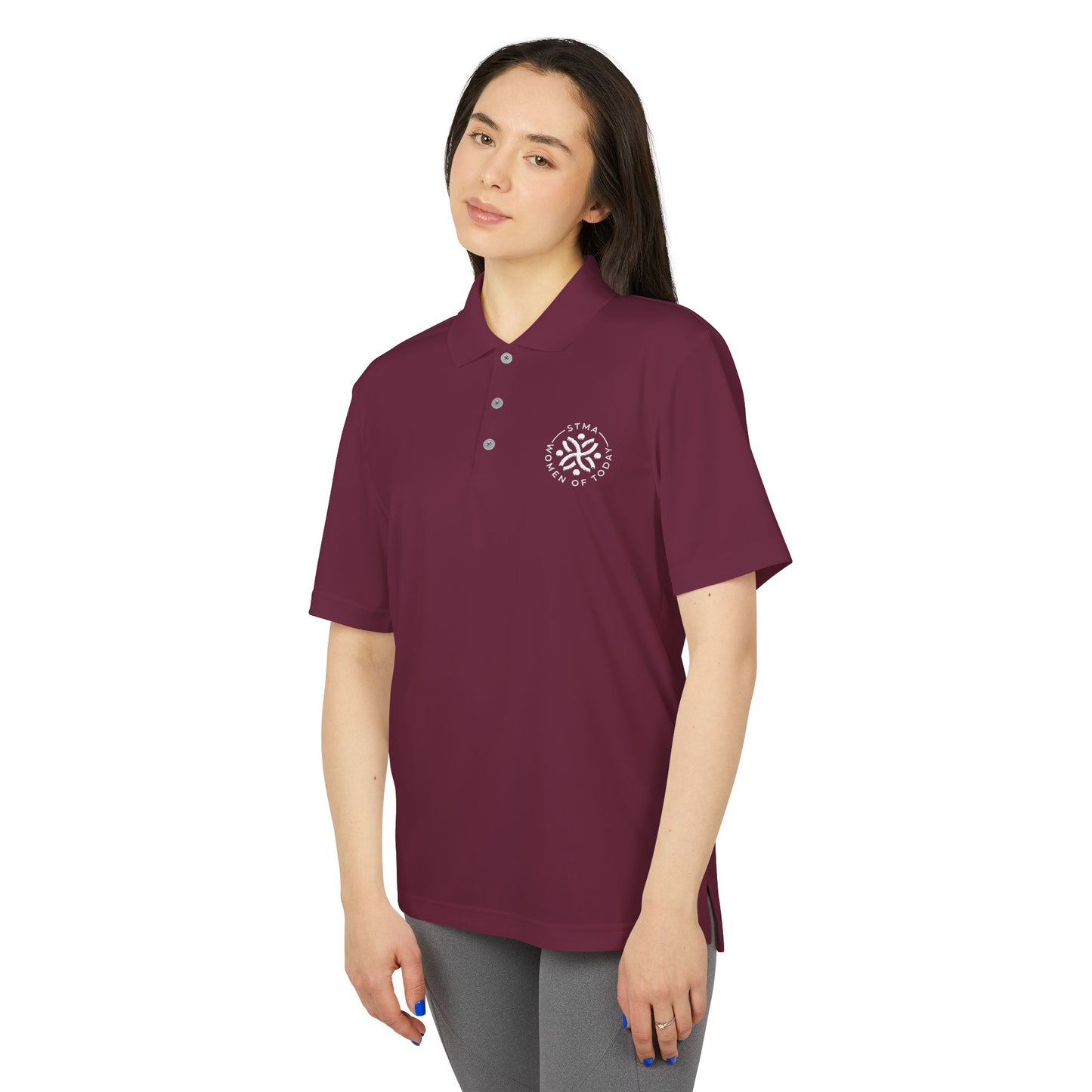 Women of Today-adidas  Performance Polo-Embroidery