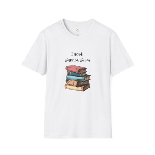 "I Read Banned Books" Unisex Tee