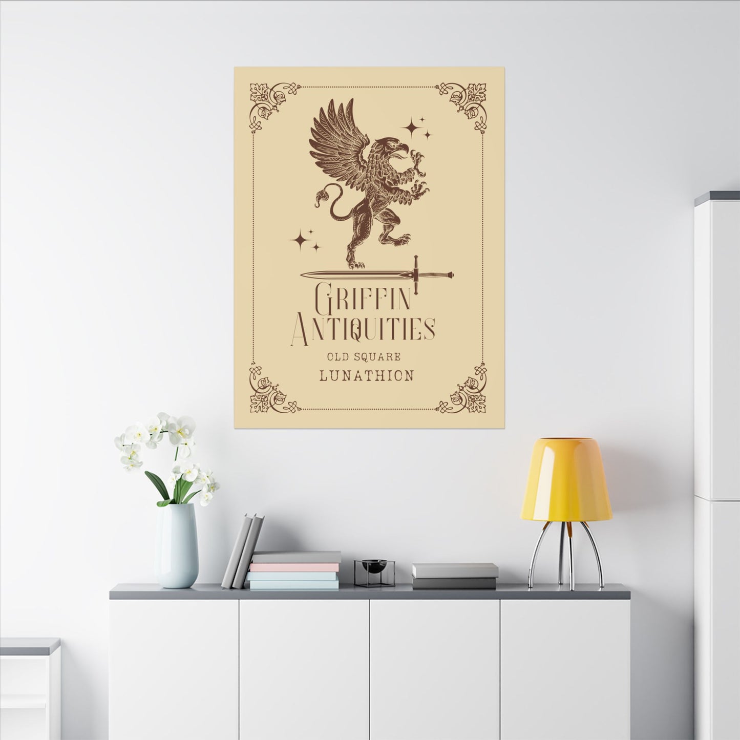 Griffin Antiquities, Canvas Gallery Wrap