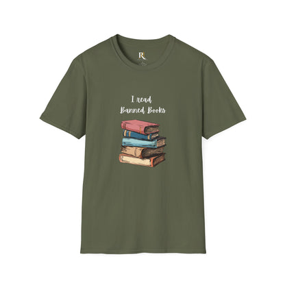 "I Read Banned Books" Unisex Tee (More Colors)