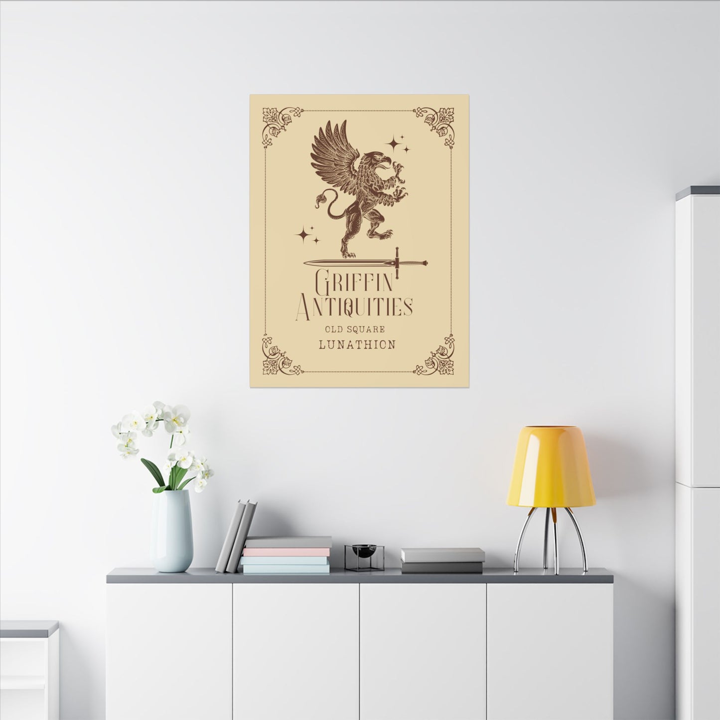 Griffin Antiquities, Canvas Gallery Wrap