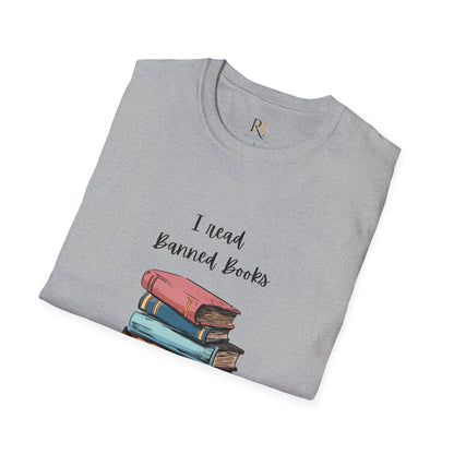 "I Read Banned Books" Unisex Tee