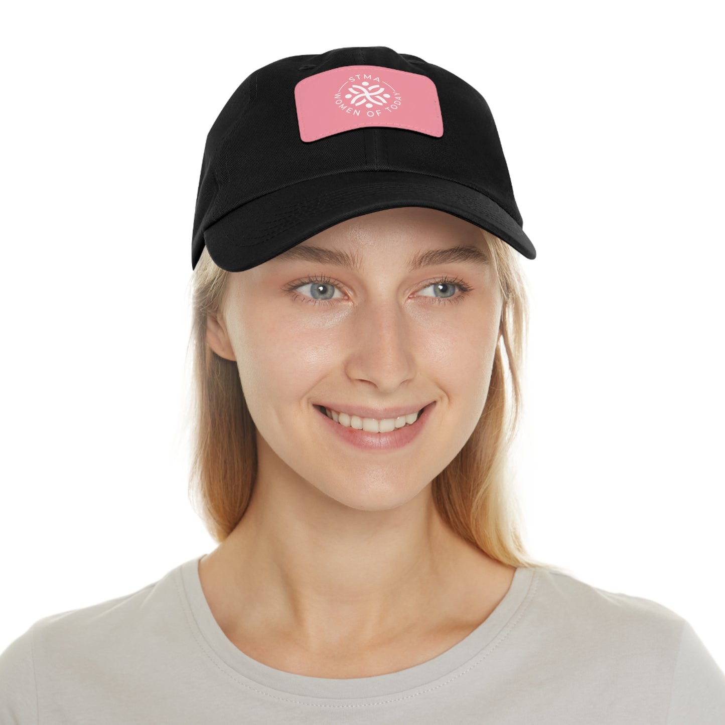 Women of Today Hat with Leather Patch (Rectangle)(Darker Colors)