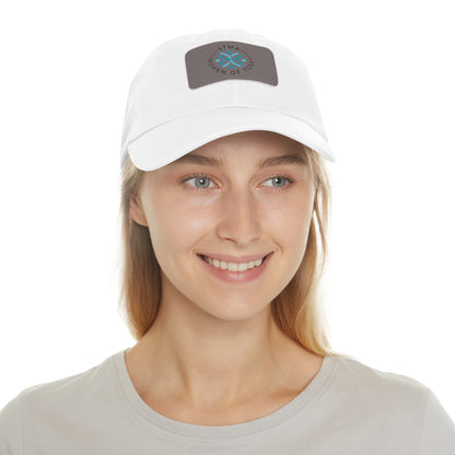 Women of Today Hat with Leather Patch (Rectangle)
