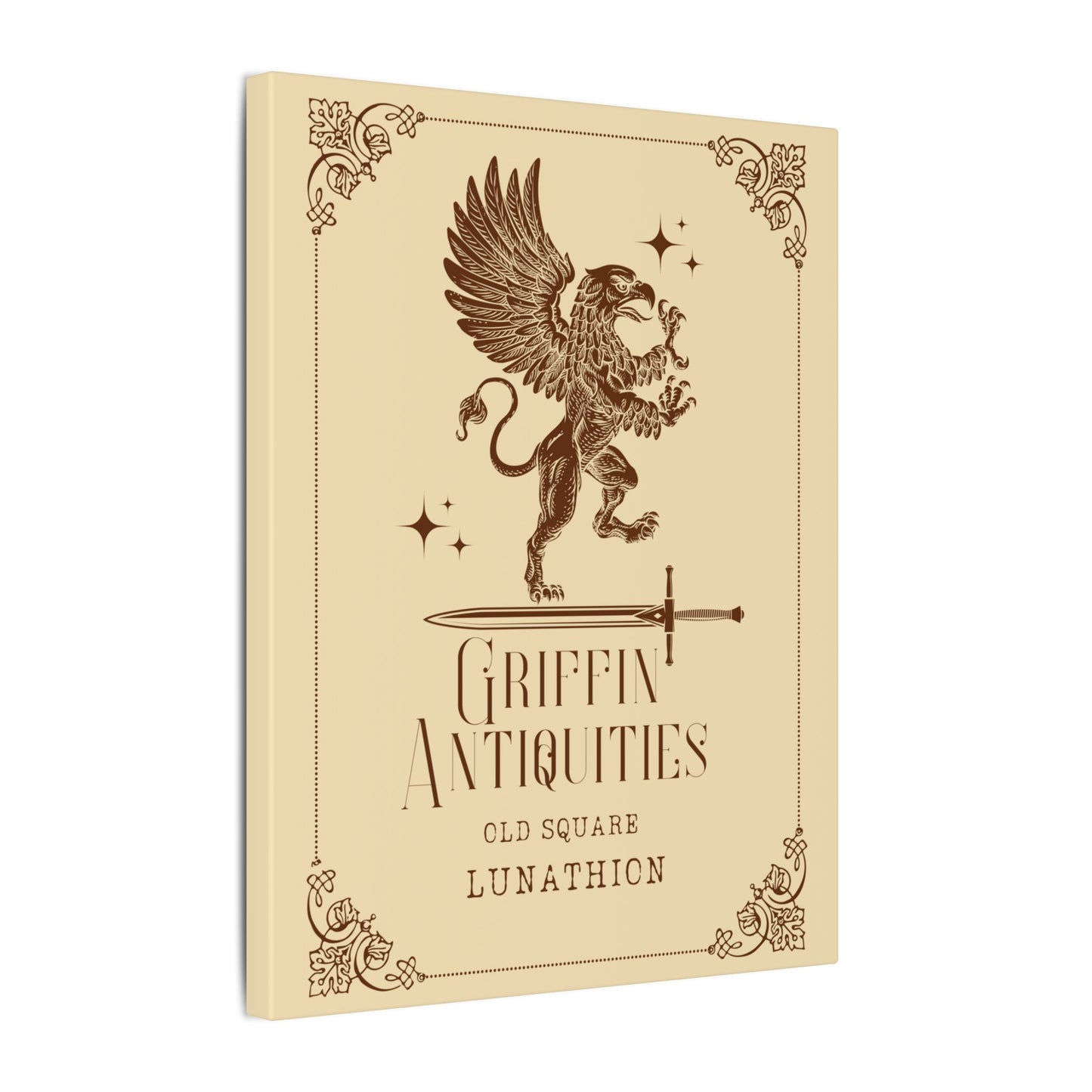 Griffin Antiquities, Canvas Gallery Wrap