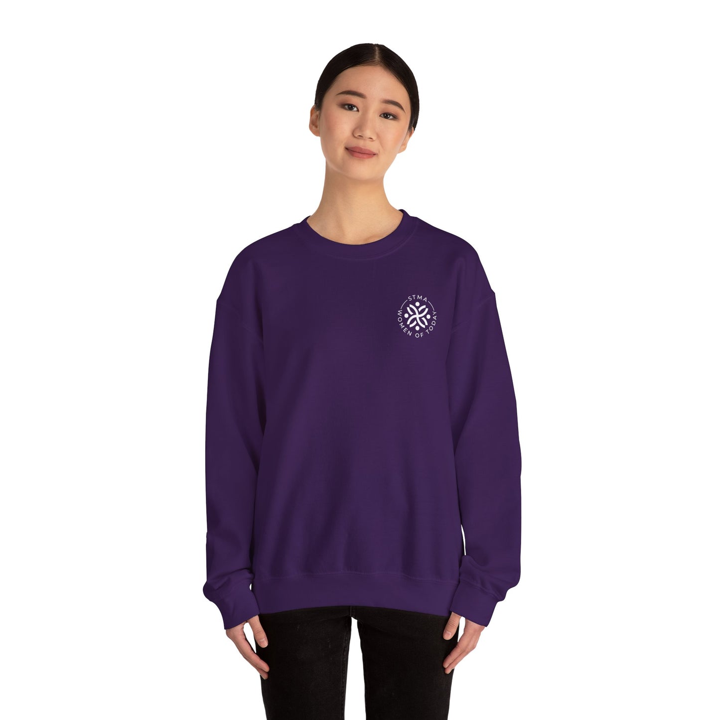 Women Of Today Heavy Blend™ Crewneck Sweatshirt (Dark Colors)