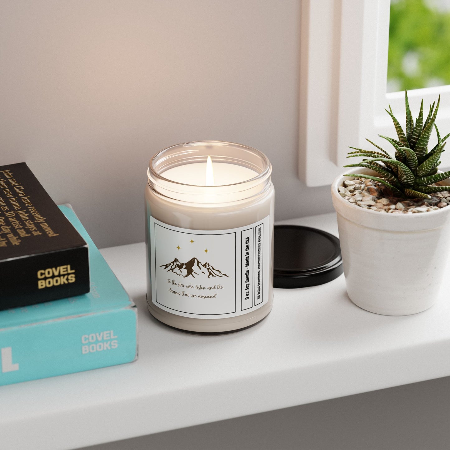 "To the Stars Who Listen" Scented Soy Candle