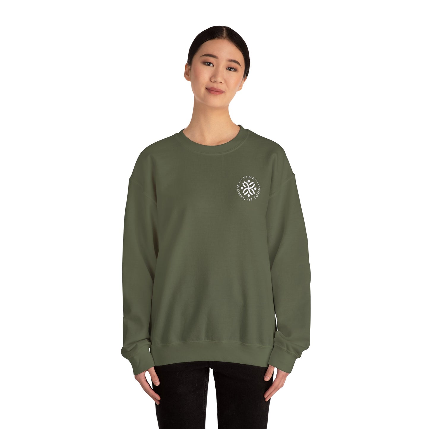 Women Of Today Heavy Blend™ Crewneck Sweatshirt (Dark Colors)