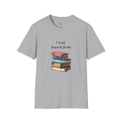 "I Read Banned Books" Unisex Tee