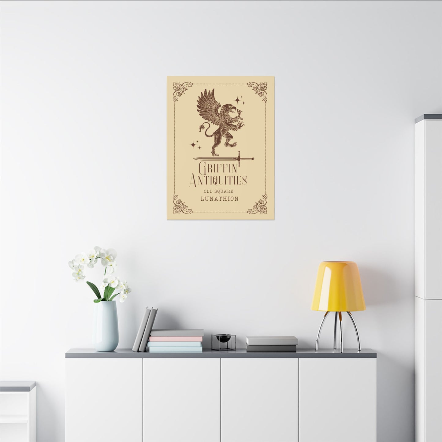 Griffin Antiquities, Canvas Gallery Wrap