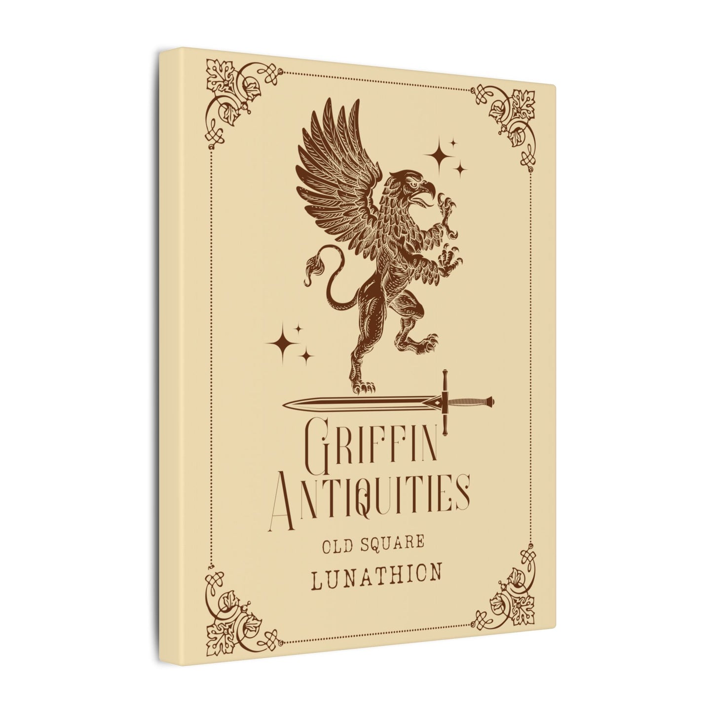 Griffin Antiquities, Canvas Gallery Wrap