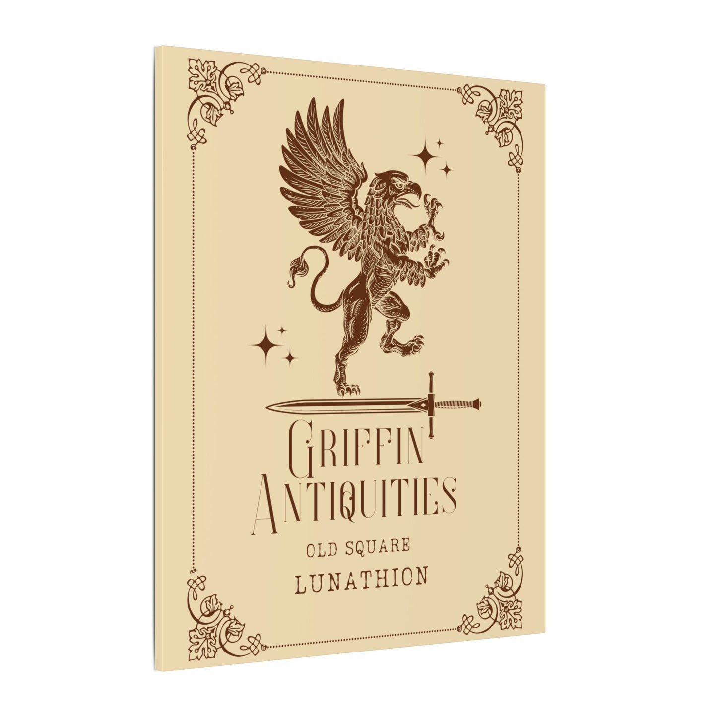Griffin Antiquities, Canvas Gallery Wrap