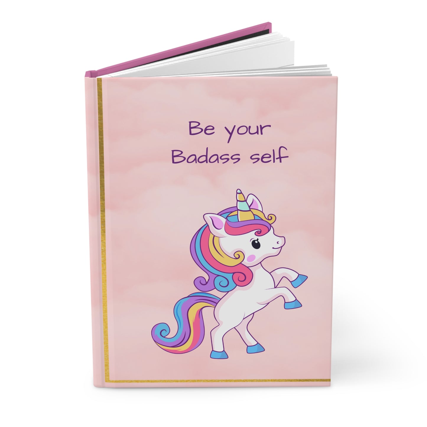 Unicorn, Badass Self,   Hardcover Journal