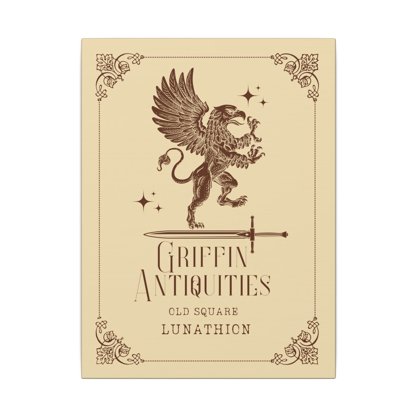 Griffin Antiquities, Canvas Gallery Wrap