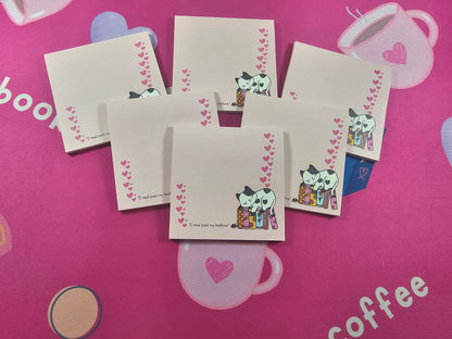 "I Read Past My Bedtime" Sticky Note Pad