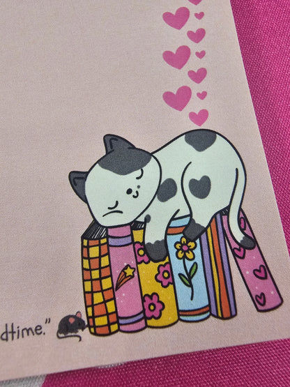 "I Read Past My Bedtime" Sticky Note Pad