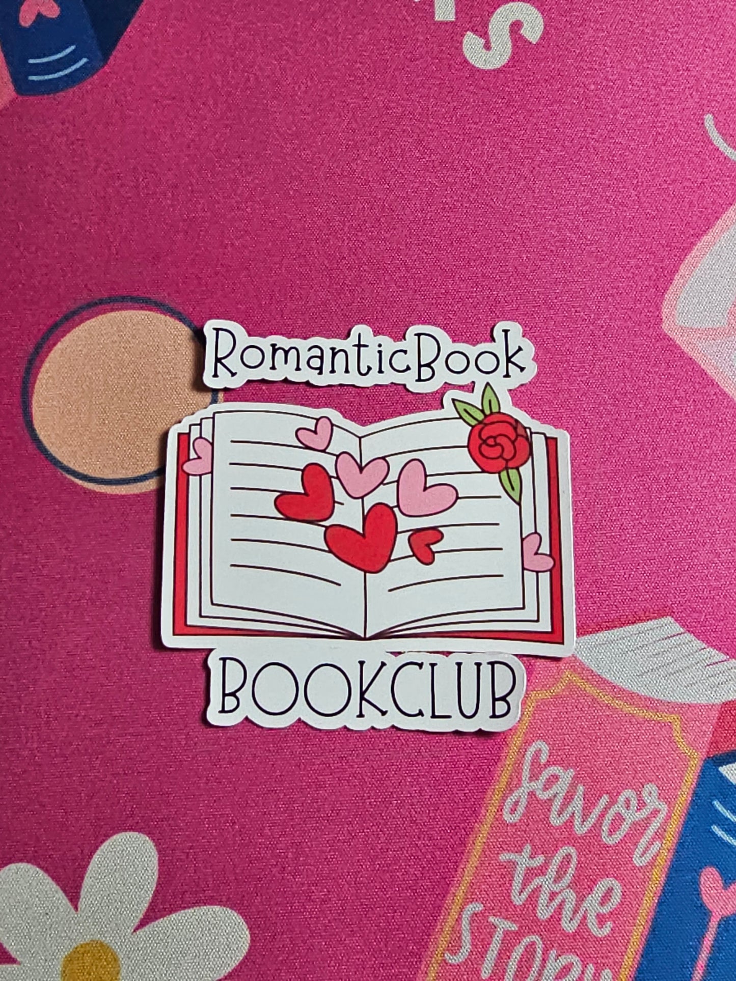 Romantic Book Club - Sticker