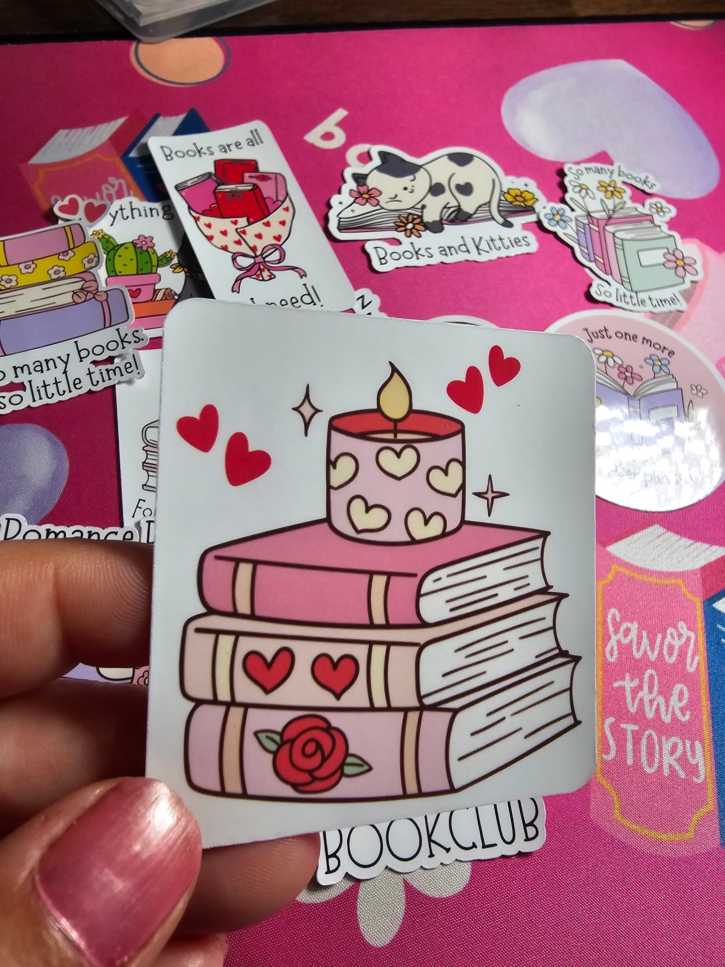 Cozy Reads” - Sticker