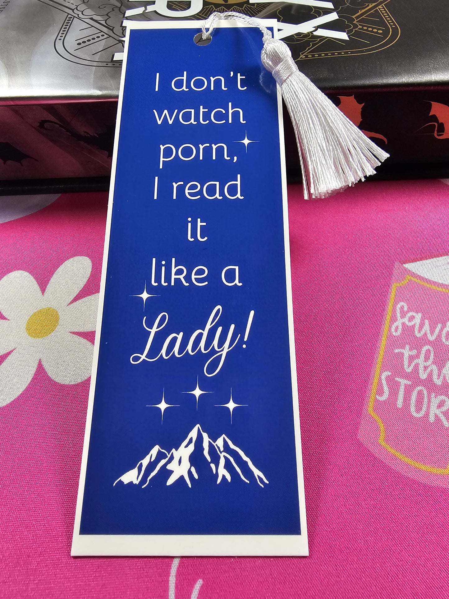 Classy Bookmarker, Quirky Book Marker, Reading Accessories, Funny Bookmark, Gift Idea, Don't Watch Porn, Read It Like Lady, Glossy Finished