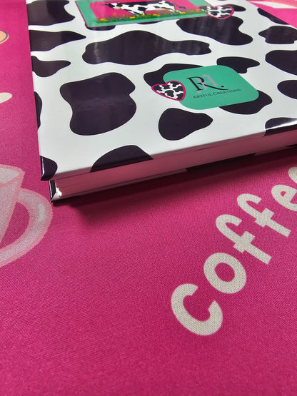 Cow Girl at Heart 6 x 9 Handmade Hard Cove Notebook