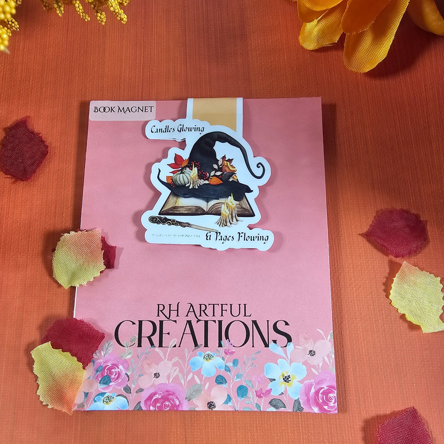 To darn Cute Fall Magnet Bookmarks