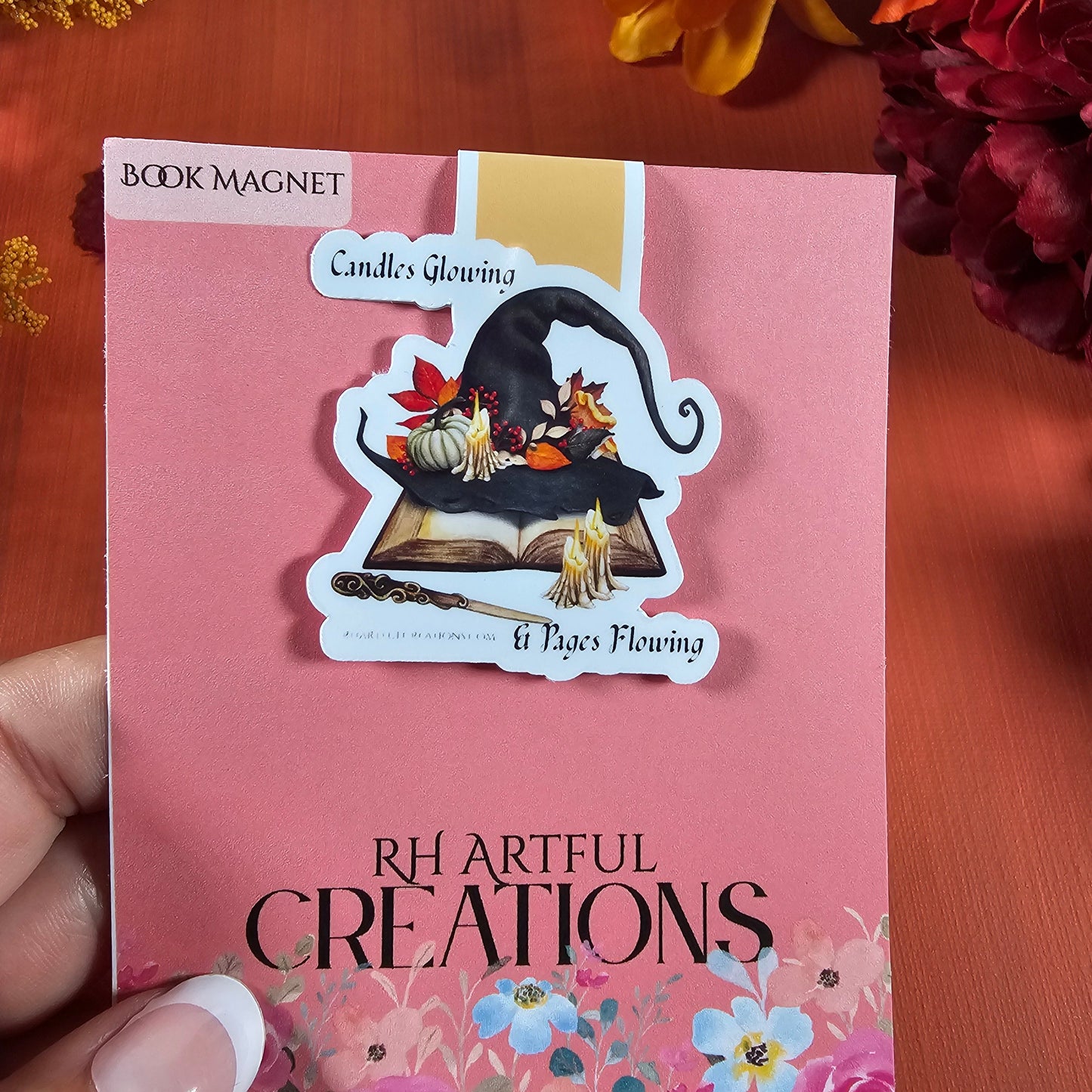 To darn Cute Fall Magnet Bookmarks