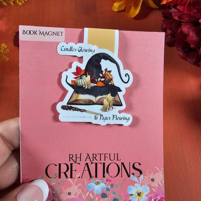 To darn Cute Fall Magnet Bookmarks