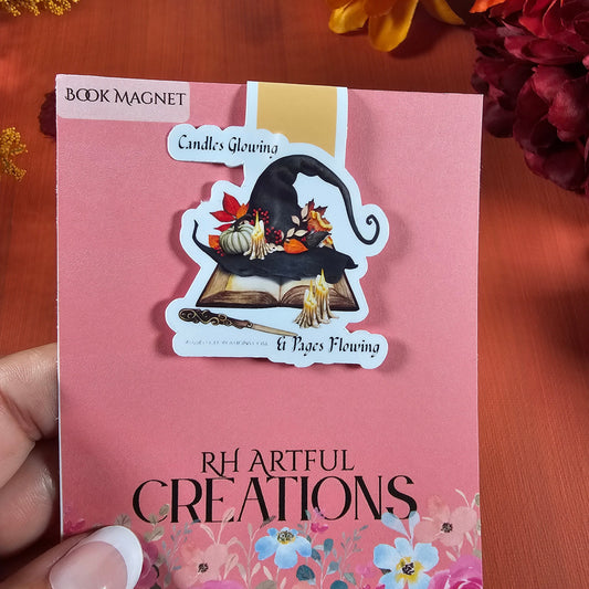 To darn Cute Fall Magnet Bookmarks