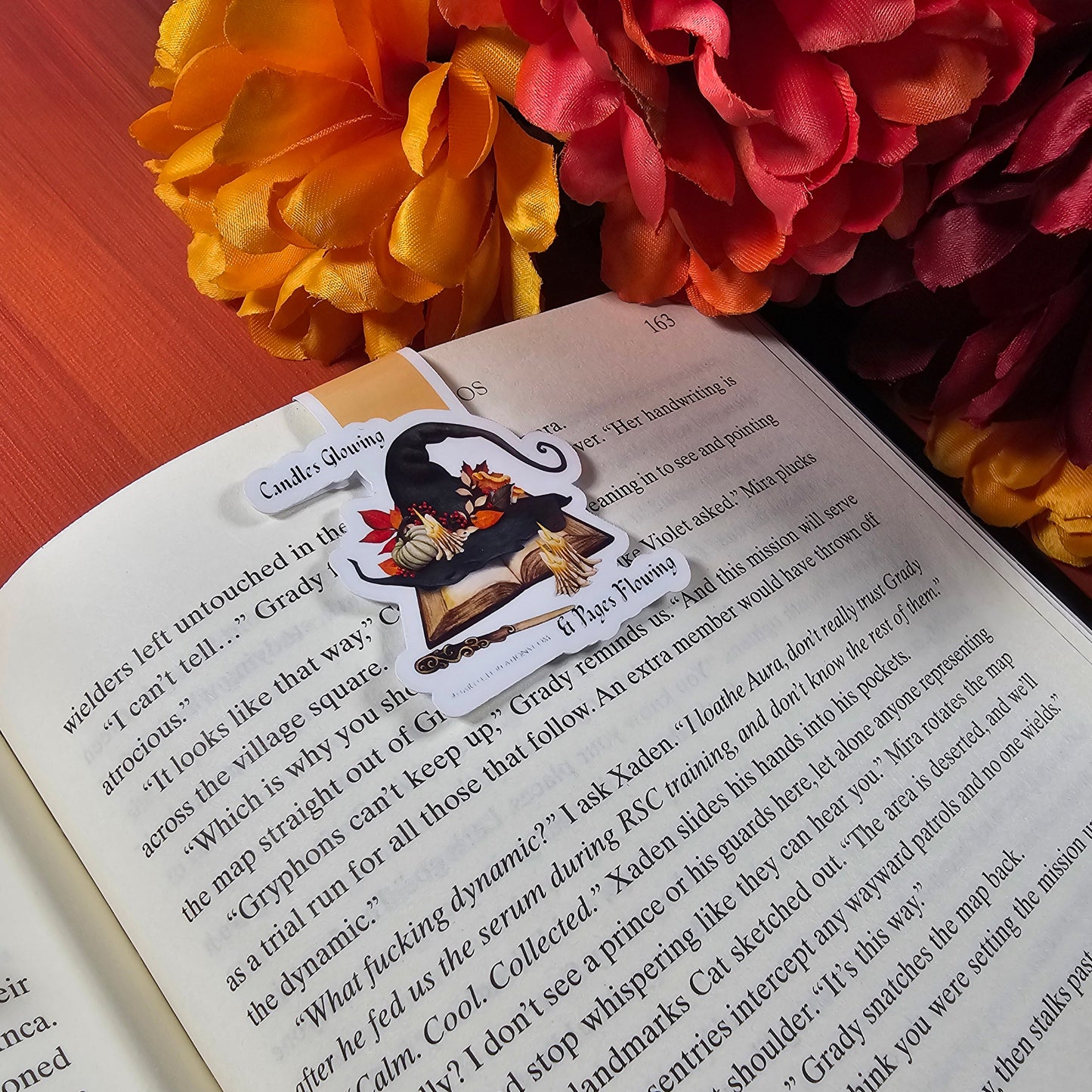 To darn Cute Fall Magnet Bookmarks