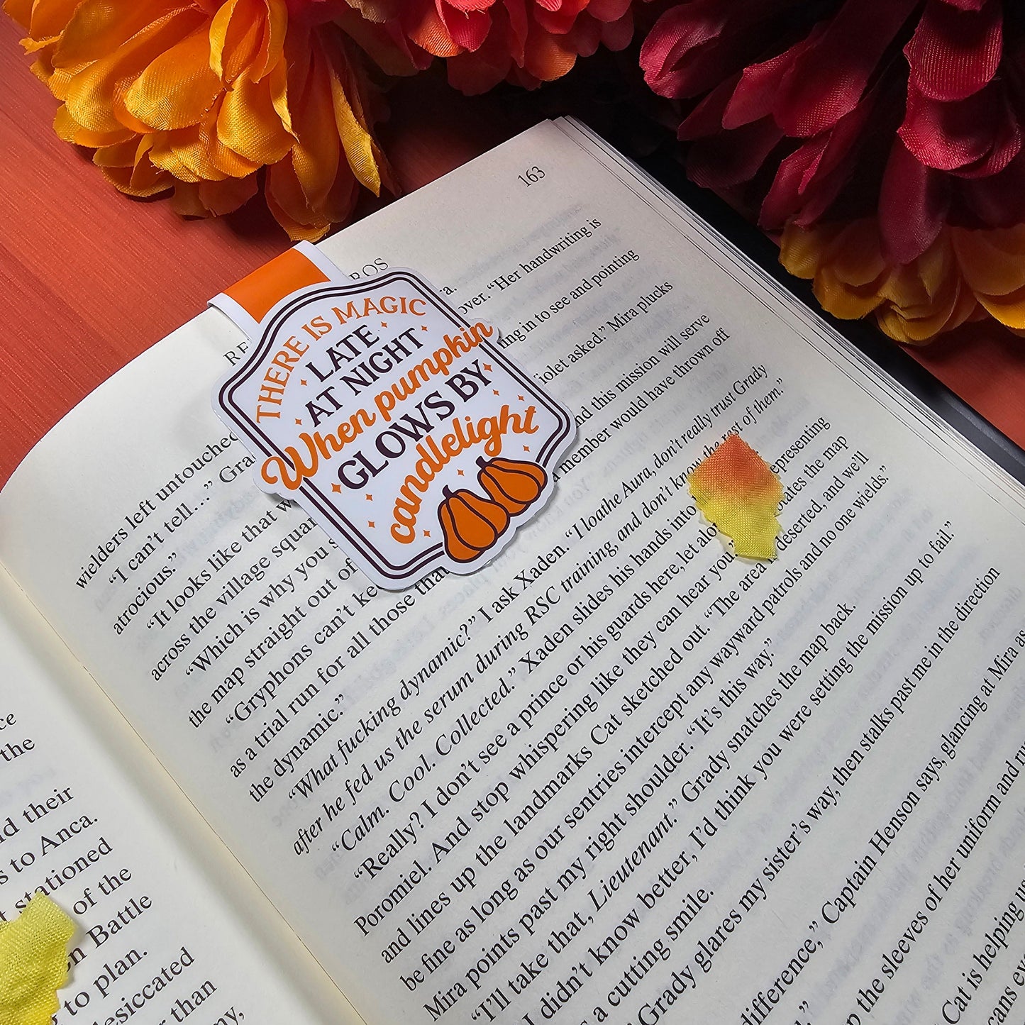 To darn Cute Fall Magnet Bookmarks