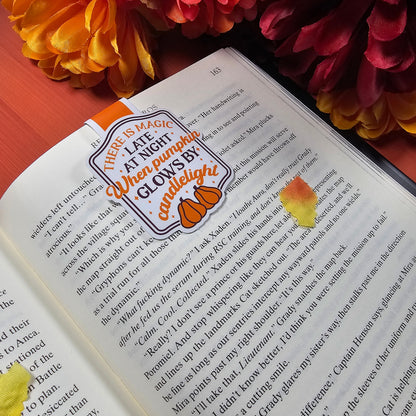 To darn Cute Fall Magnet Bookmarks