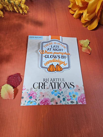 To darn Cute Fall Magnet Bookmarks