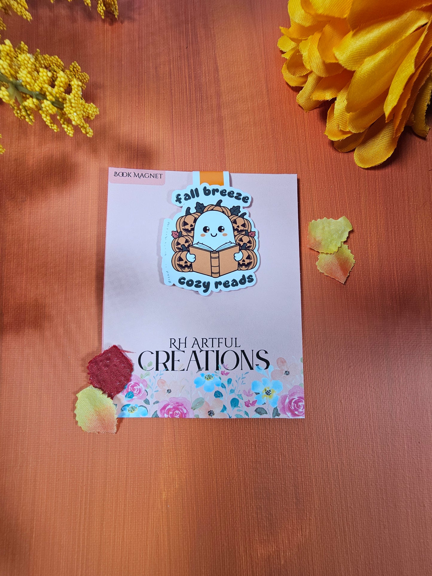 To darn Cute Fall Magnet Bookmarks