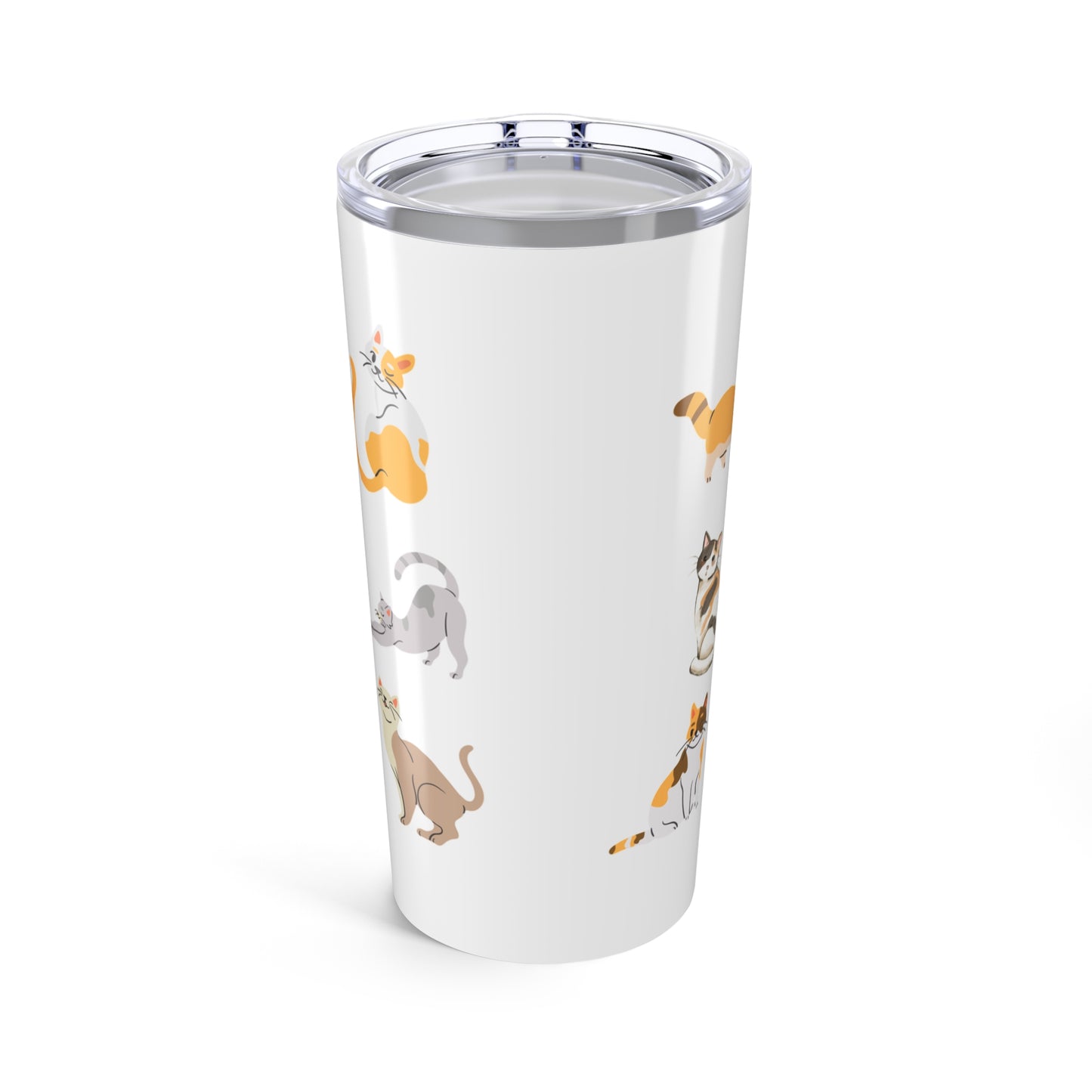 Cat Don't Care, 20oz Tumbler