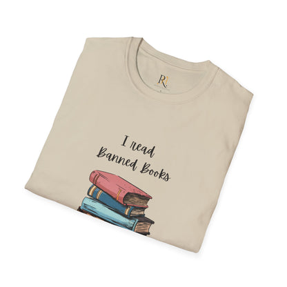 "I Read Banned Books" Unisex Tee