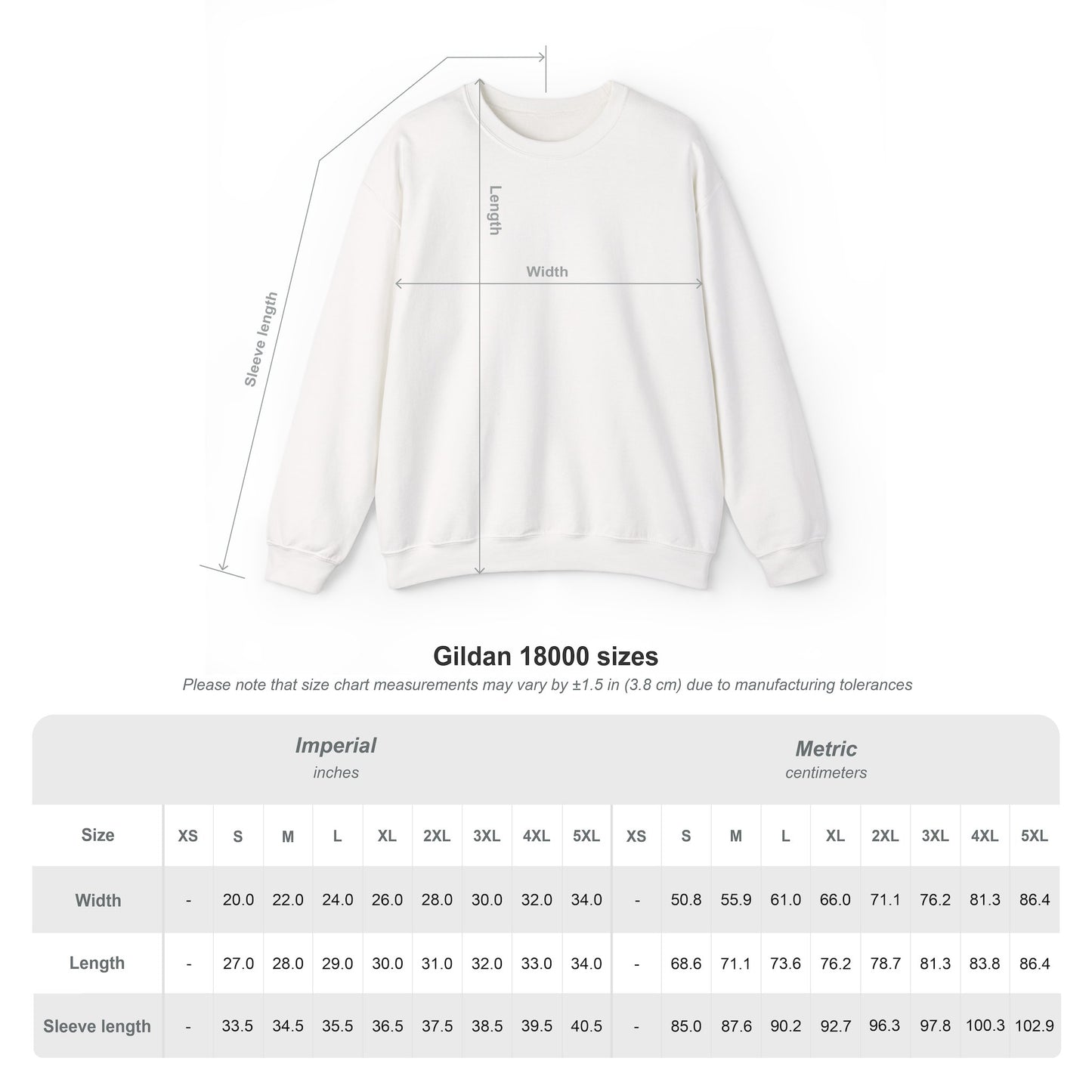 Women of Today, warm and soft Gildan Heavy Blend™ Crewneck Sweatshirt