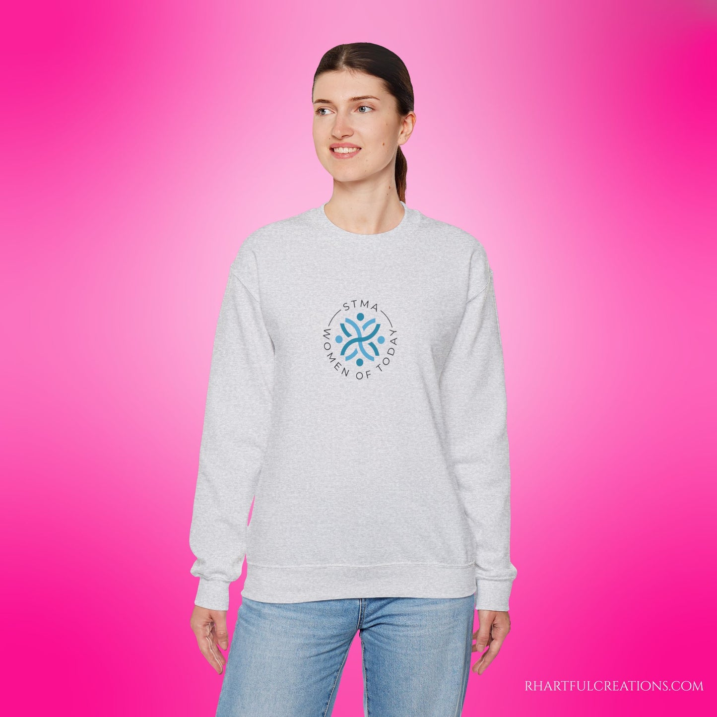 Women of Today, warm and soft Gildan Heavy Blend™ Crewneck Sweatshirt