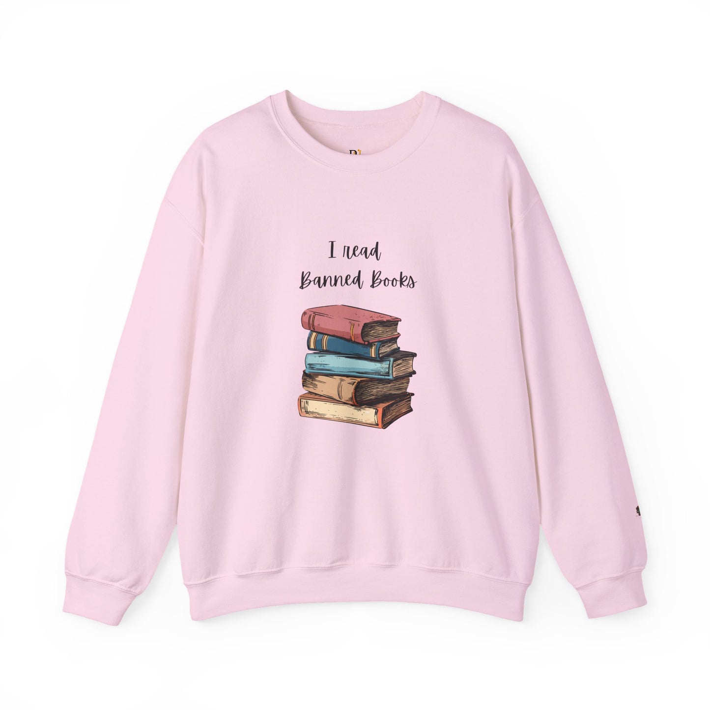 “I Read Banned Books” Unisex Crewneck Sweatshirt