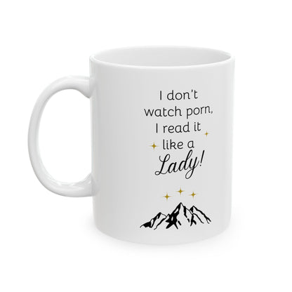 Like a Lady, Ceramic Mug 15oz