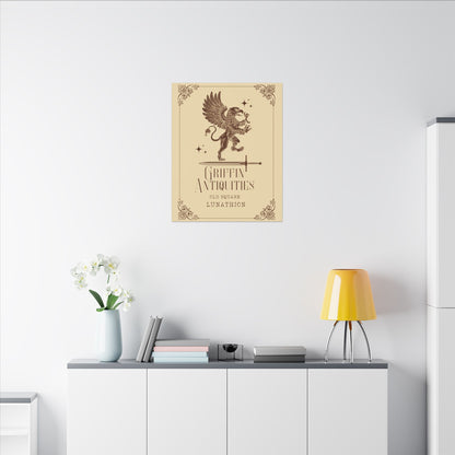 Griffin Antiquities, Canvas Gallery Wrap