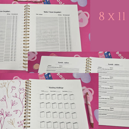 Watercolor Flowers, Book Journal (Hard or Soft Cover)