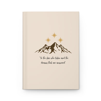 To the Starts that Listen, Hardcover Journal Matte