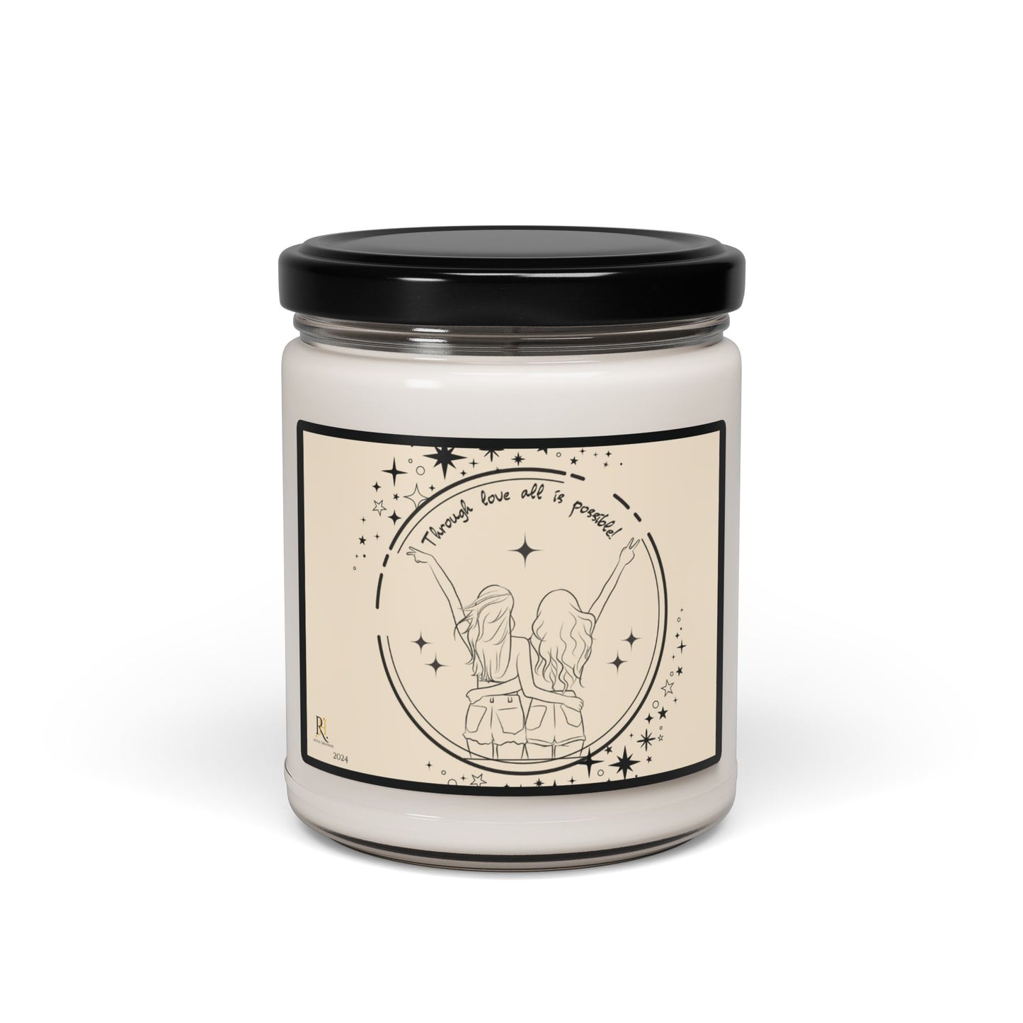“Through Love All Is Possible” Candle 9oz.